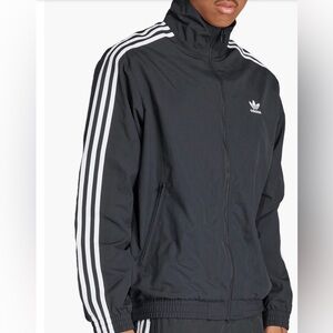 Adidas Men's Black with White Stripes Firebird Sportswear Sz XL